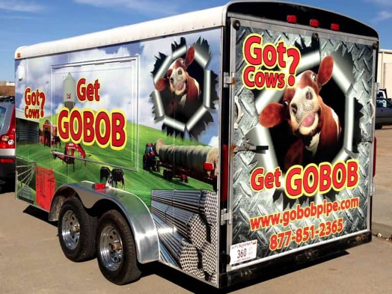 GOBOB Enclosed Trailer Wrap