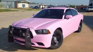 muscogee Nation Police Pink Charger