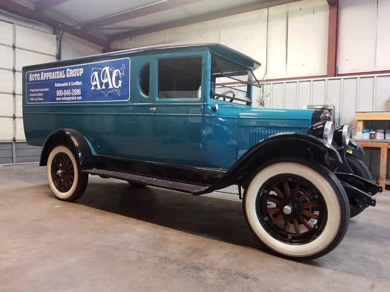 New AAG 1929 Chevy Truck Partial Vehicle Wrap