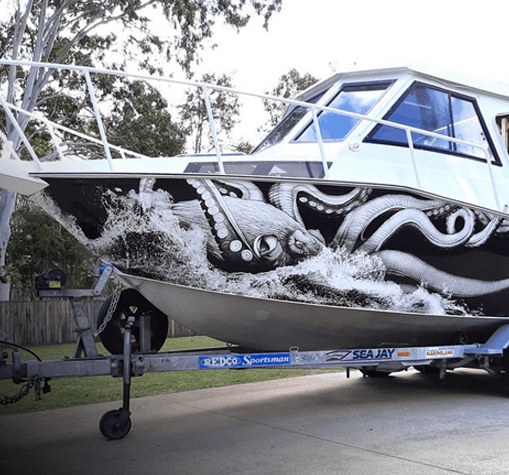 new boat wraps precision graphics