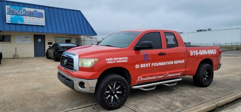 Red Commercial Vinyl Vehicle Wrap