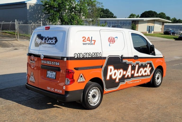 Pop-A-Lock Vehicle Wrap