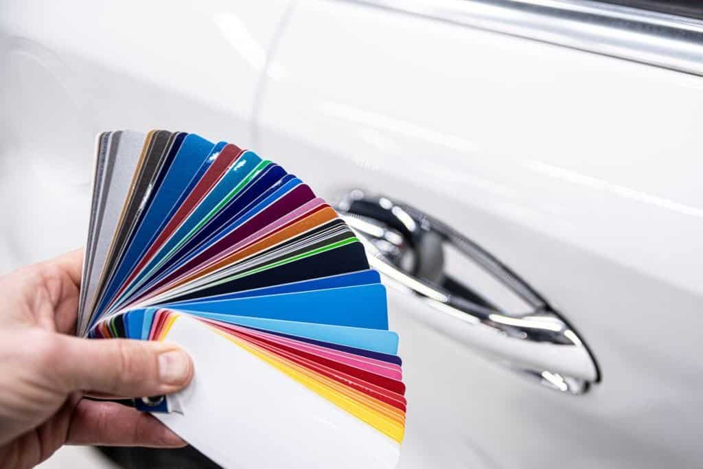 color palette for car wrap