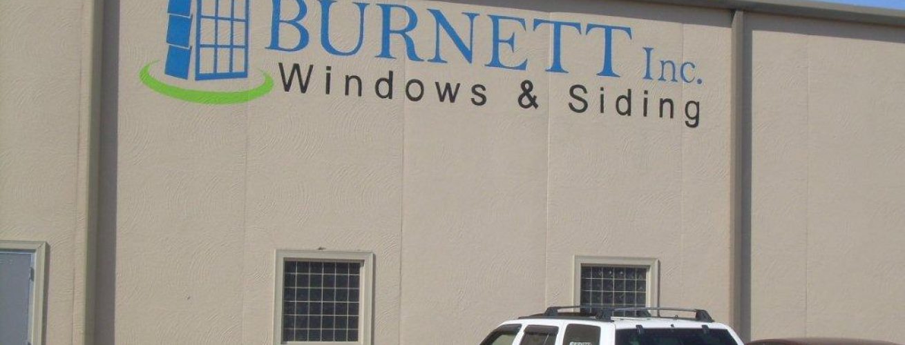 BURNETT Inc. Sign painting!