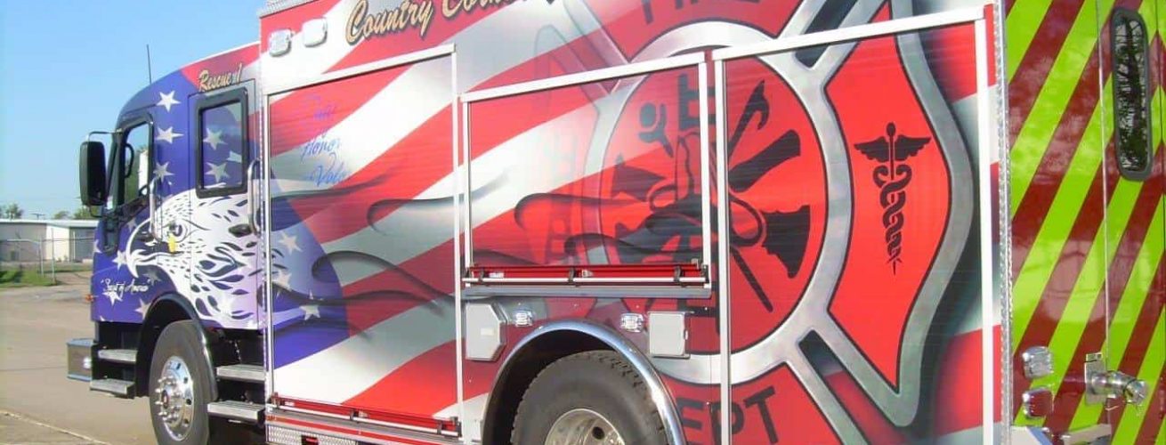 Emergency Response Graphics Truck