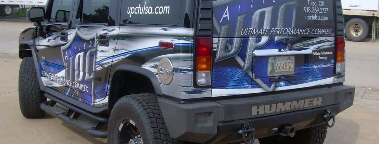 Upctulsa.com Vehicle wrap