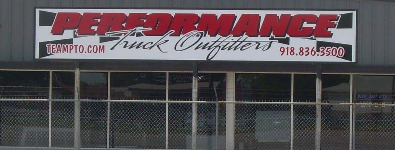 Performance Truck Storefront Signs