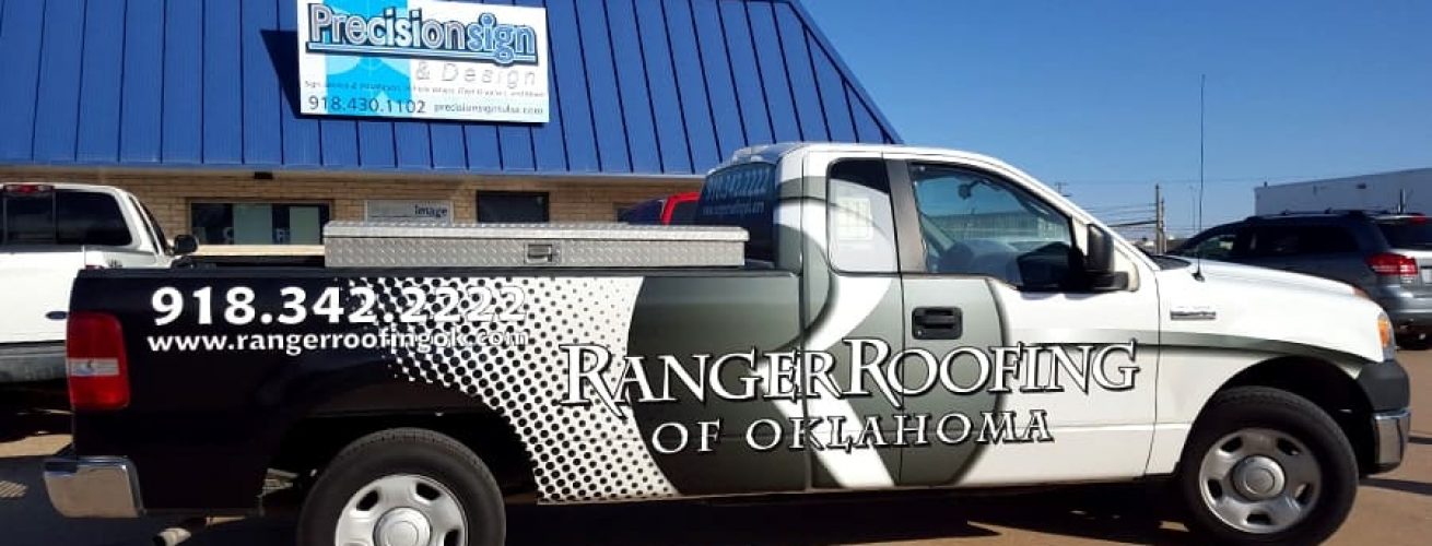 Ranger Roofing of Oklahoma F150 Truck Wrap