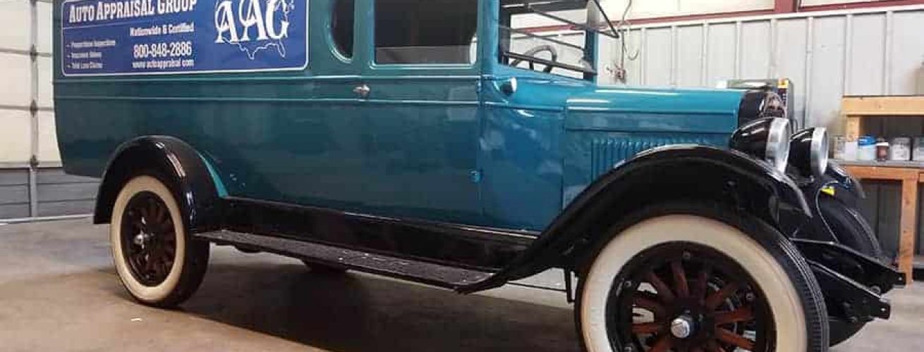 New AAG 1929 Chevy Truck Partial Vehicle Wrap