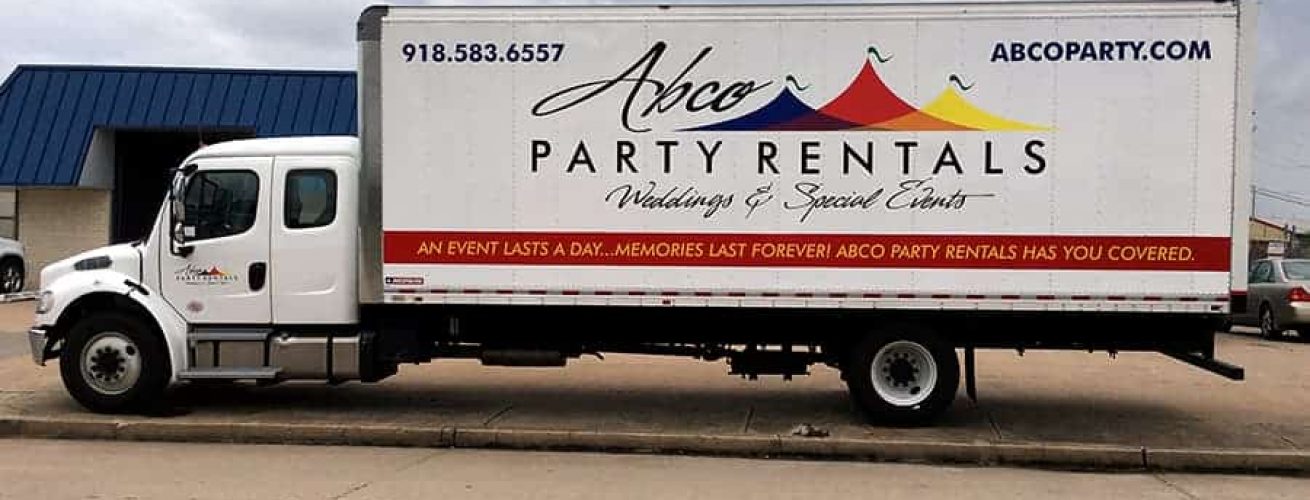 ABCO Party Rentals Box Truck Graphics