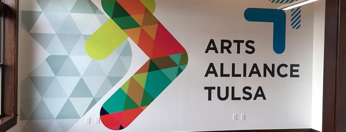 New Arts Alliance Tulsa Interior Wall Mural
