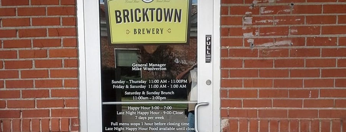 Bricktown Brewery Tulsa Location Window Graphics