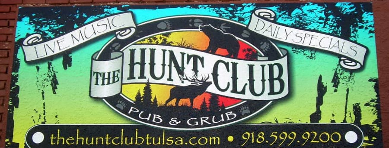 Hunt Club Wall Sign