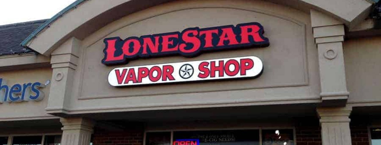 Lonestar Tulsa Channel Letter Storefront Sign