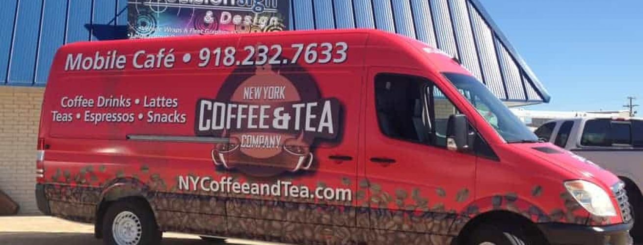 Coffee & Tea Car Wrap
