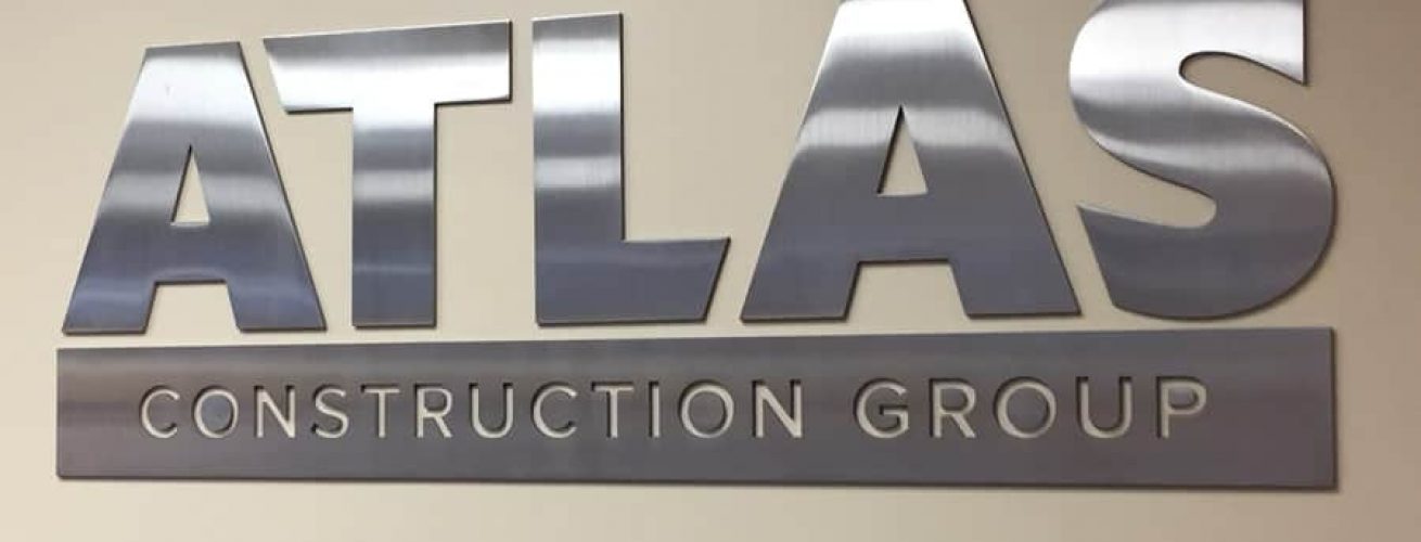 Atlas Construction Wall Logo