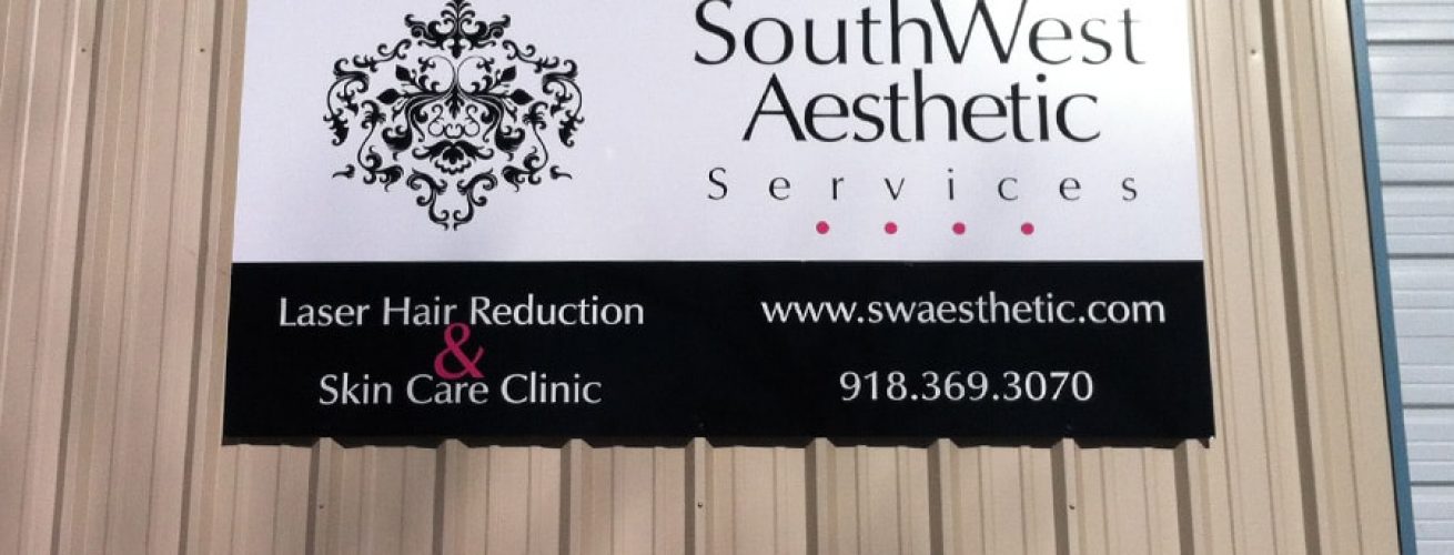 South West Aluminum Composite Wall Sign