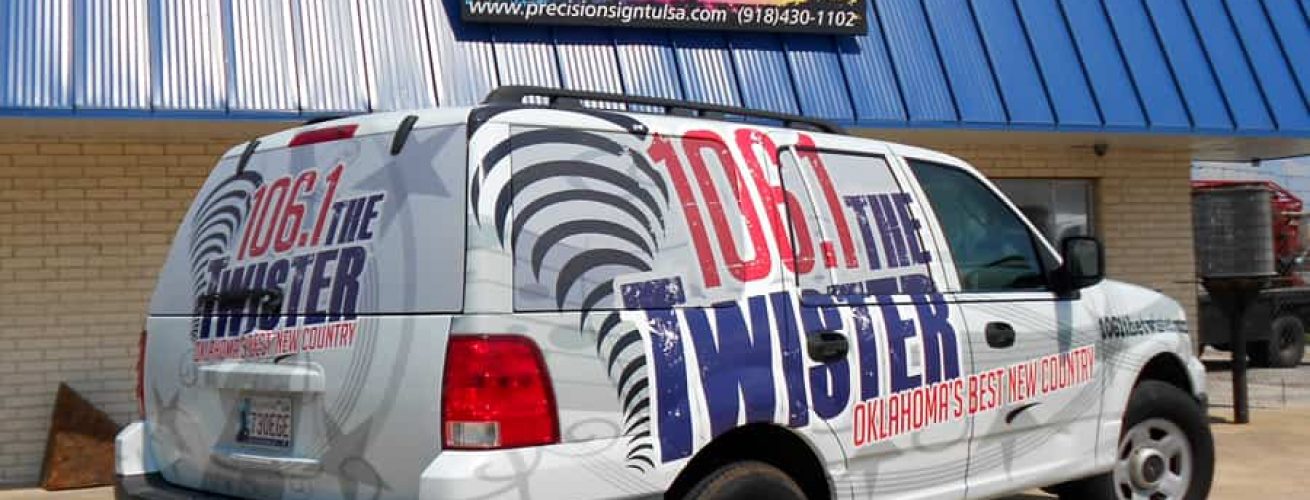 twister01 Remote Radio Station Vehicle Wrap